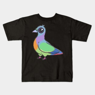 Pink necked green pigeon Kids T-Shirt